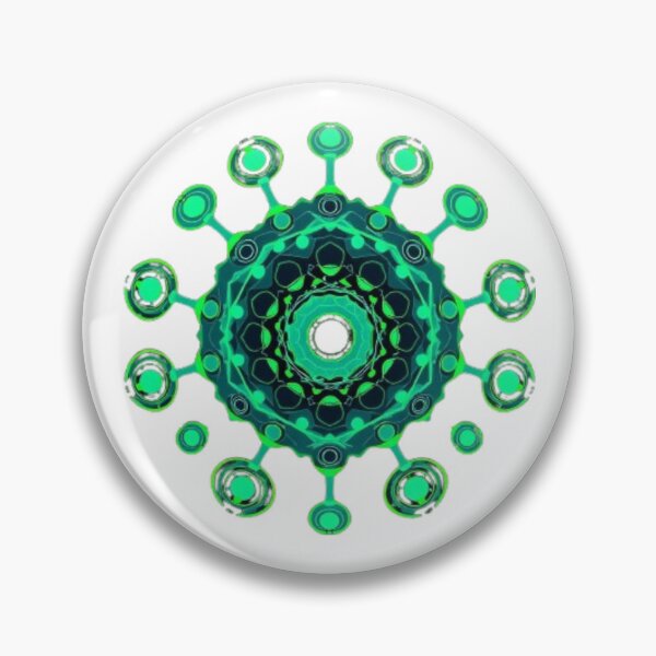 Item preview, Cyclospora Geometric Laboratory Pattern |   Modern Science Graphic |   Biotech Design designed and sold by MystiColo.