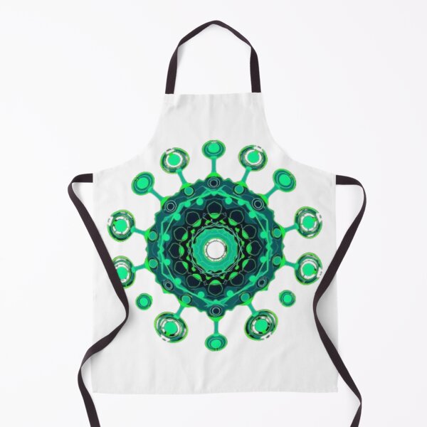 Item preview, Cyclospora Geometric Laboratory Pattern | Modern Science Graphic | Biotech Design designed and sold by MystiColo.