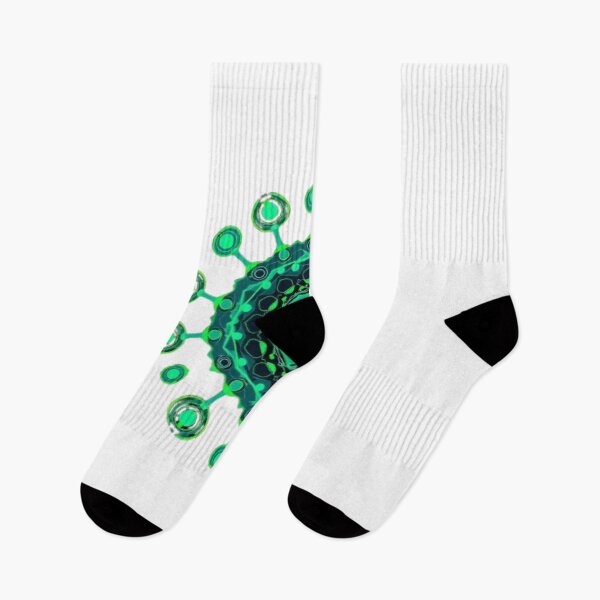 Item preview, Cyclospora Geometric Laboratory Pattern | Modern Science Graphic | Biotech Design designed and sold by MystiColo.