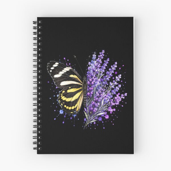 Item preview, Lavender Butterfly Watercolor Illustration designed and sold by ColorSplash123.
