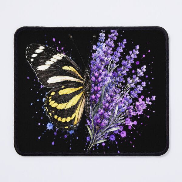 Item preview, Lavender Butterfly Watercolor Illustration designed and sold by ColorSplash123.