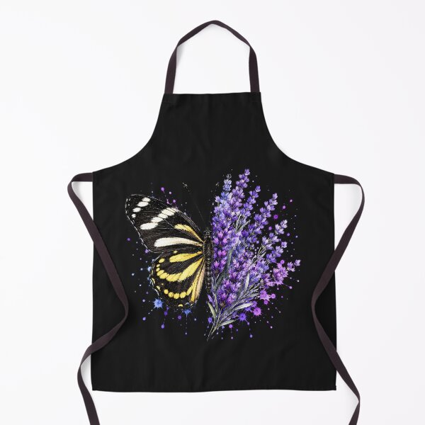 Item preview, Lavender Butterfly Watercolor Illustration designed and sold by ColorSplash123.