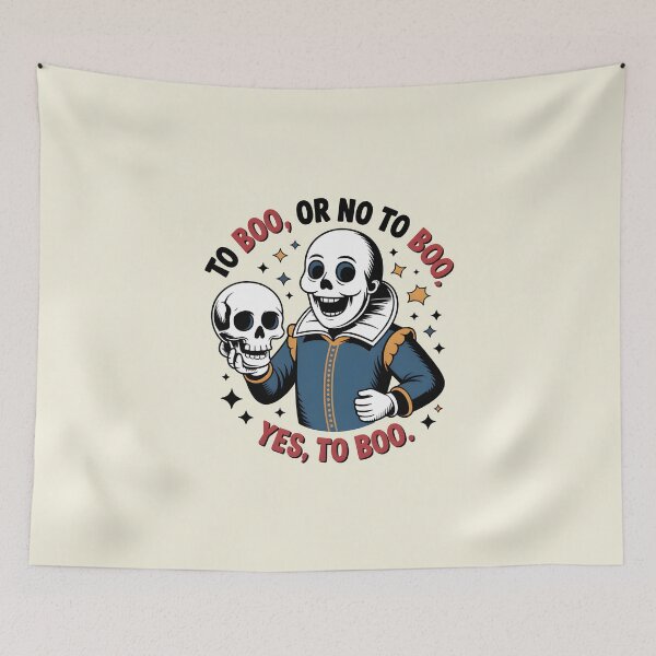 Item preview, To Boo, or Not to Boo. Yes, to Boo – Funny Halloween Ghost Design designed and sold by Jollys-ArtShop.