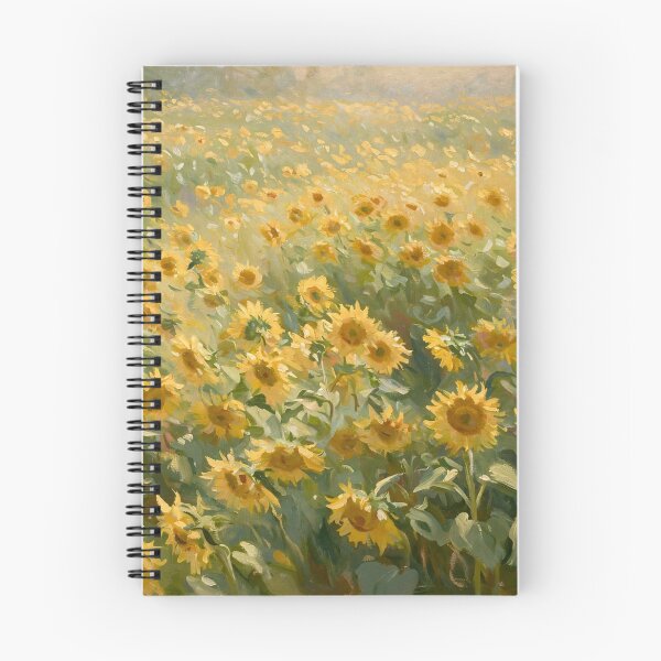 Item preview, Impressionist Landscape Sunflowers Field designed and sold by Late Theory.