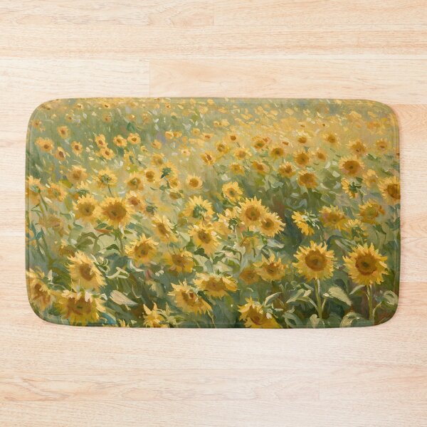Item preview, Impressionist Landscape Sunflowers Field designed and sold by Late Theory.