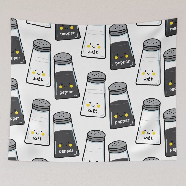 Item preview, Salt and pepper cute designed and sold by fluffyfamcraft.