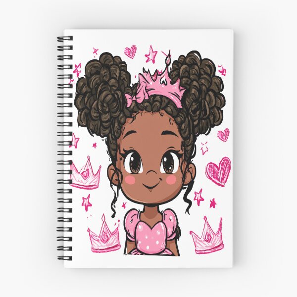 Item preview, Cute Little Princesses Kawaii Pink Crowns and Hearts Print Pattern designed and sold by RichardRags.