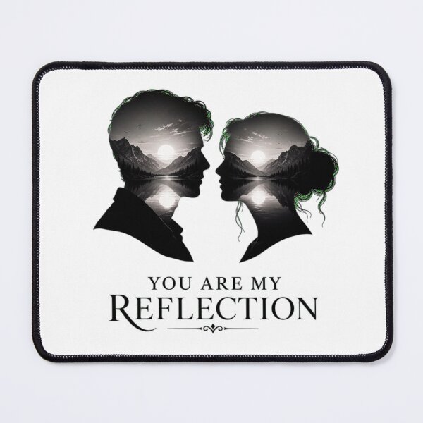 Item preview, You Are My Reflection Soulmate Silhouette Art designed and sold by Aliplus+.