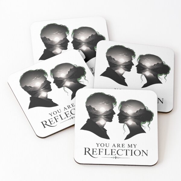 Item preview, You Are My Reflection Soulmate Silhouette Art designed and sold by Aliplus+.