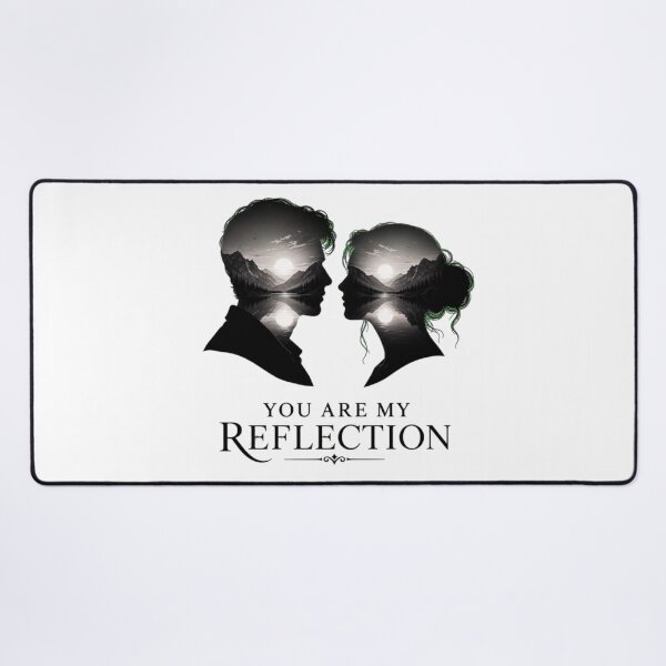 Item preview, You Are My Reflection Soulmate Silhouette Art designed and sold by Aliplus+.