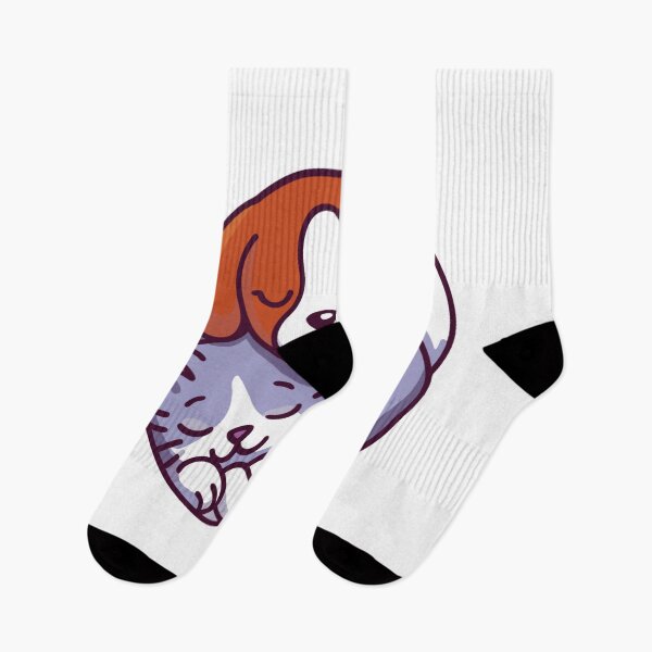 Item preview, Cat and Dog Animal Friendship designed and sold by Charonde.