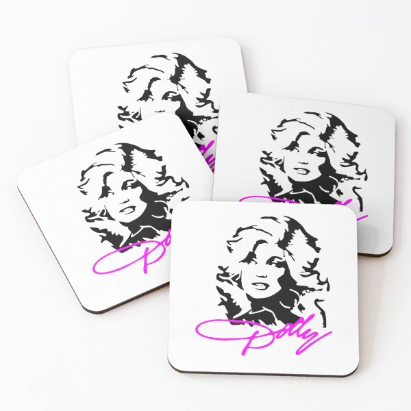 Item preview, Dolly Parton Neon Pink Script Signature designed and sold by haythjr.