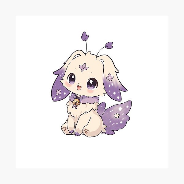Item preview, Lunii the Stardust Bunny designed and sold by Little Dora Art.