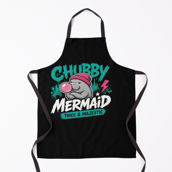 Item preview, Chubby Mermaid Thicc Majestic Manatee Bubble Gum designed and sold by markymaarty.