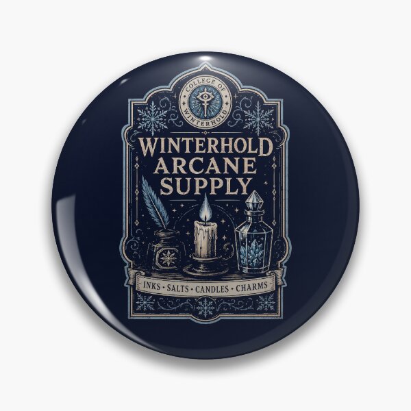 Item preview, College of Winterhold Arcane Supply Label designed and sold by agearb.