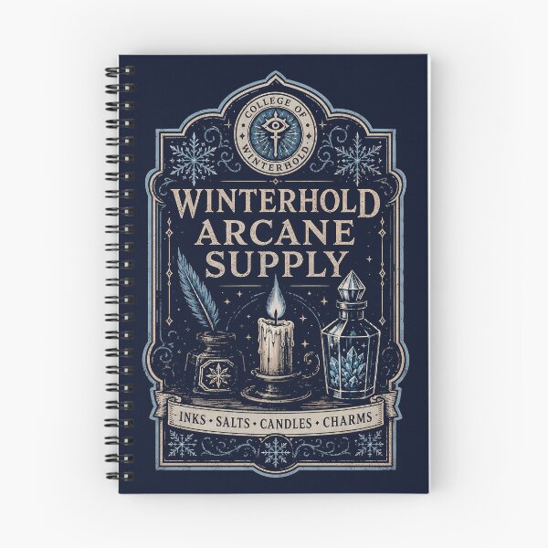 Item preview, College of Winterhold Arcane Supply Label designed and sold by agearb.