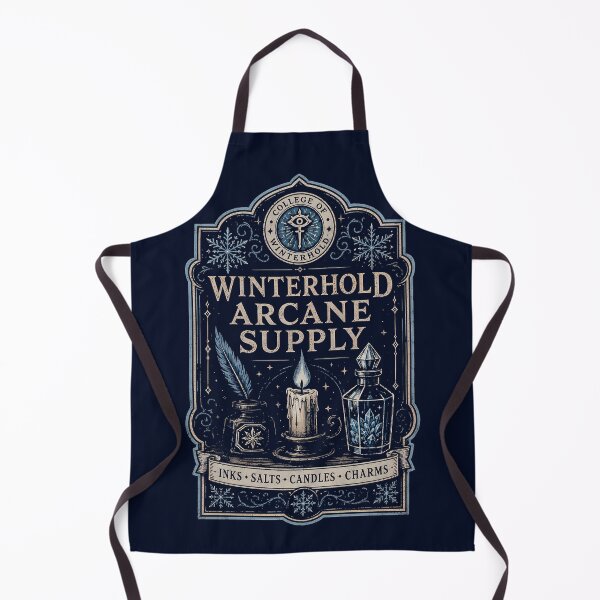 Item preview, College of Winterhold Arcane Supply Label designed and sold by agearb.