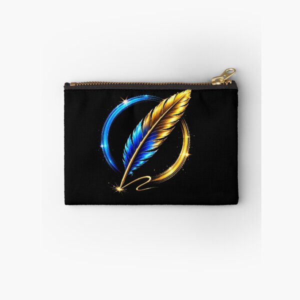 Item preview, Golden Feather Luxury Pen Logo Art designed and sold by Pawar1999.