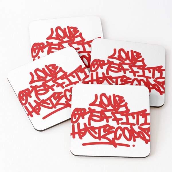 Item preview, Graffiti Taging - Light Blue Typography designed and sold by Oluwa290Arts.