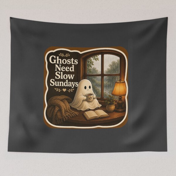 Item preview, Ghosts Need Slow Sundays designed and sold by QuietNovaShop.