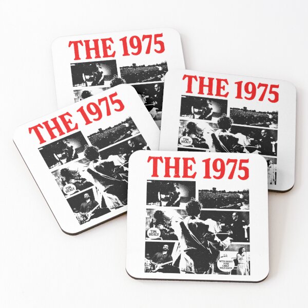 Item preview, The 1975 Bold Red Text Poster designed and sold by SQHAFID.