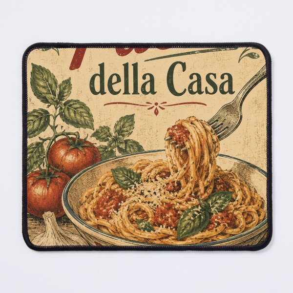 Item preview, Vintage Italian Homemade Pasta Poster designed and sold by MWprint.