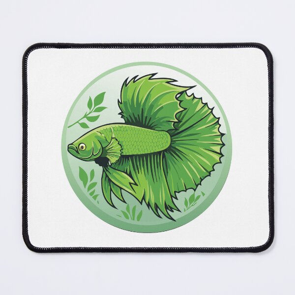 Item preview, Green Betta Fish designed and sold by Nels23 Design.