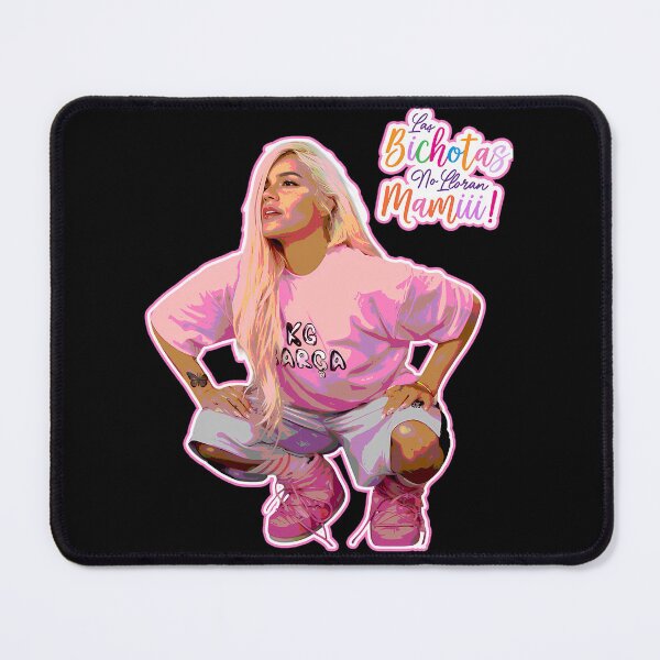 Item preview, Karol G Las Bichotas No Lloran Mamiii Pink Poster designed and sold by SQHAFID.