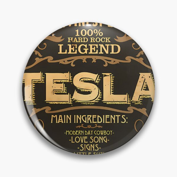 Item preview, Tesla (Rock Finest Bands) designed and sold by therapong.