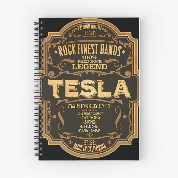 Item preview, Tesla (Rock Finest Bands) designed and sold by therapong.