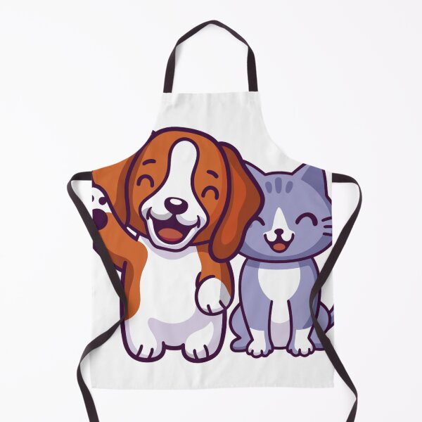 Item preview, Cat and Dog Cute Friendship designed and sold by Charonde.