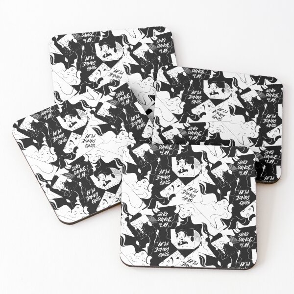 Item preview, Sing, Dance, Play (black and white edition) designed and sold by Juliette Lancien.