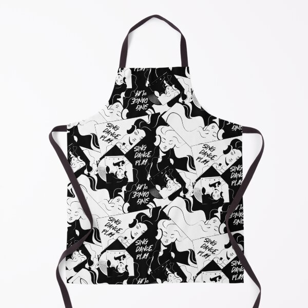 Item preview, Sing, Dance, Play (black and white edition) designed and sold by Juliette Lancien.