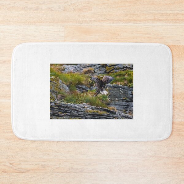 Item preview, Eagle perching on a rock designed and sold by XaviFotografia.