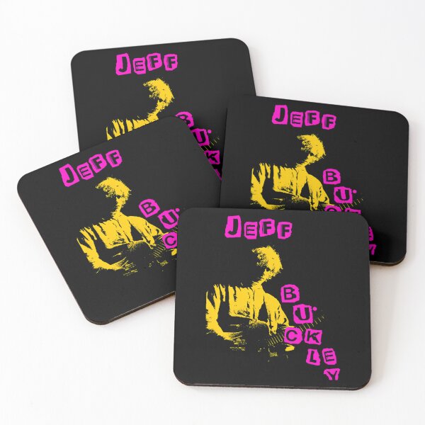 Item preview, Jeff Buckley Yellow Portrait Pink Ransom Letter Poster designed and sold by SQHAFID.