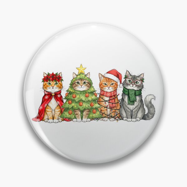 Item preview, Christmas Cats Squad designed and sold by Sed94.