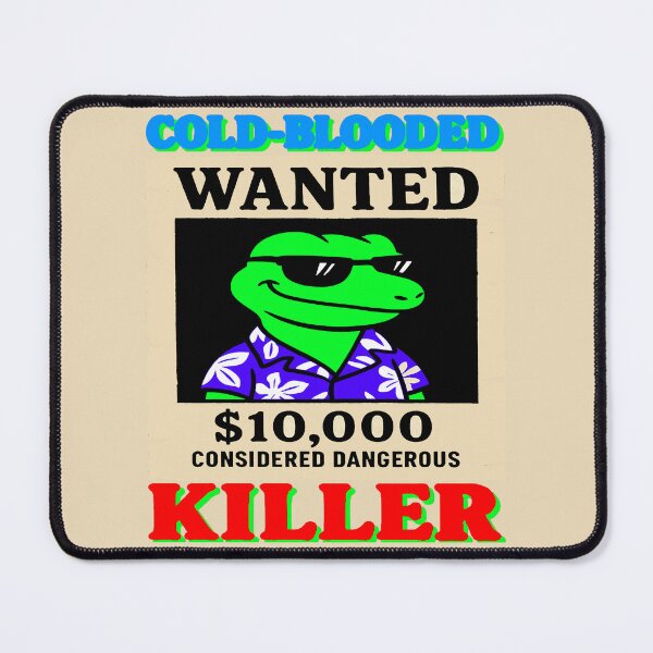 Item preview, Cold-Blooded Killer - Wanted Lizard designed and sold by Regal Rev.