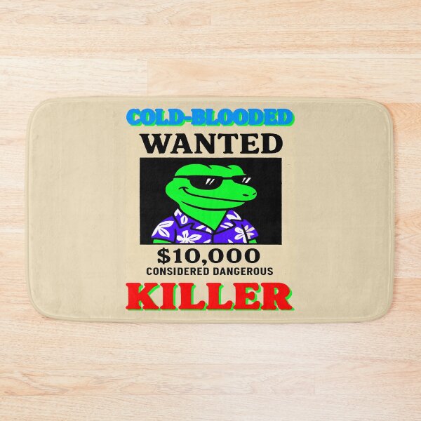 Item preview, Cold-Blooded Killer - Wanted Lizard designed and sold by Regal Rev.