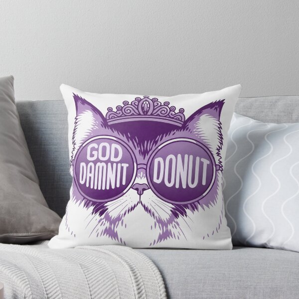Item preview, Goddamit Donut Princess Dungeon Crawler Carl designed and sold by Revoleos.