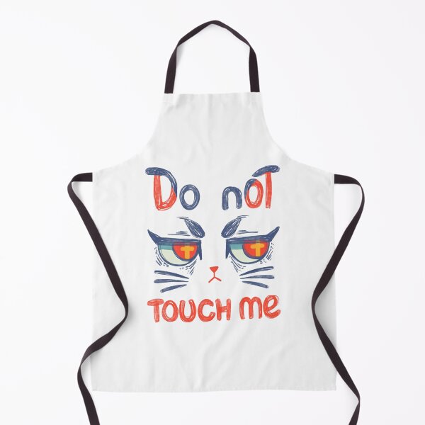 Item preview, Do Not Touch Me Funny Sarcastic Angry Cat Graphic designed and sold by sakariingallery.