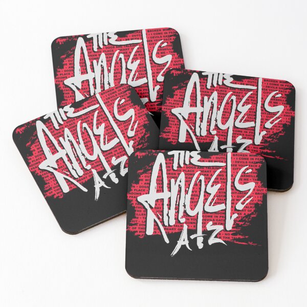 Item preview, Angels A To Z White Graffiti Red Splatter designed and sold by Elavenrak.