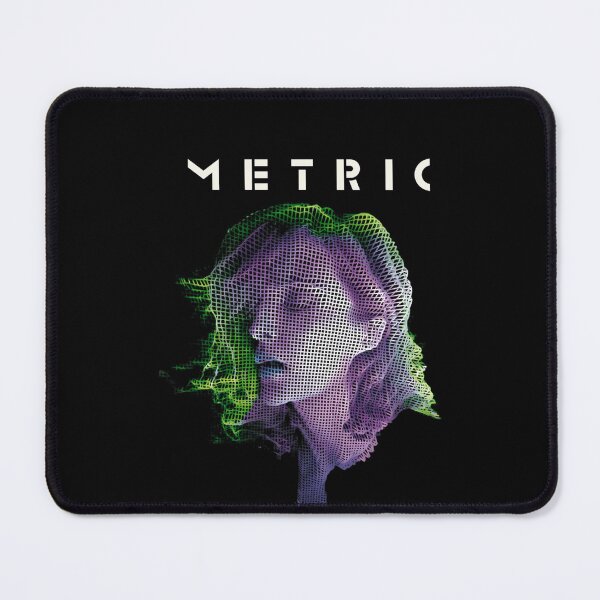 Item preview, Metric Green Purple Wireframe Face designed and sold by Elavenrak.