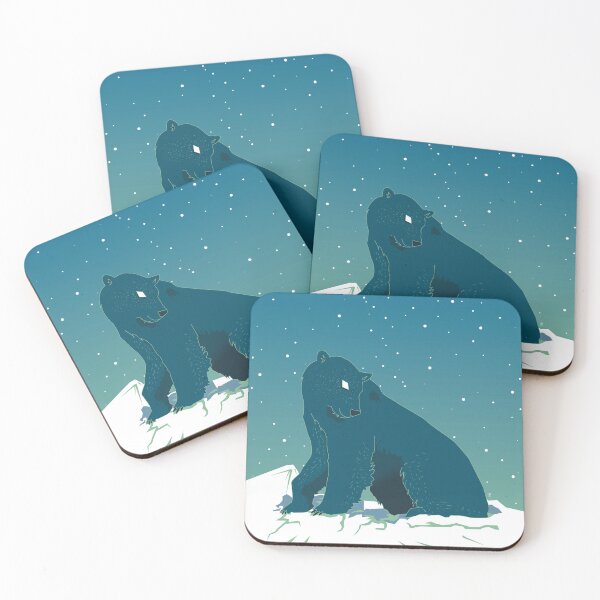 Item preview, Polar Bear on ice designed and sold by Juliette Lancien.