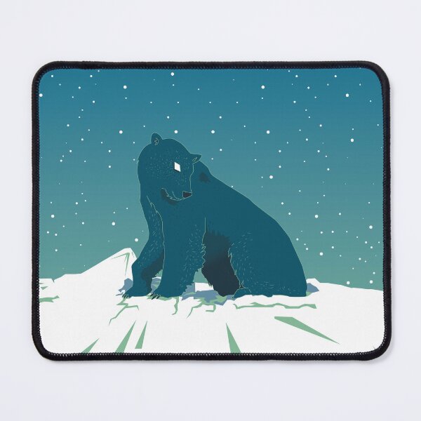 Item preview, Polar Bear on ice designed and sold by Juliette Lancien.