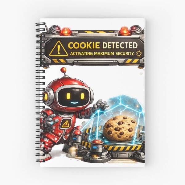 Item preview, Cookie Detected designed and sold by VasiArtLab.