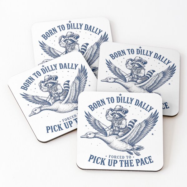 Item preview, Born to Dilly Dally Forced to Pick Up The Pace Funny Goose Vintage designed and sold by CF_VintageDesign.
