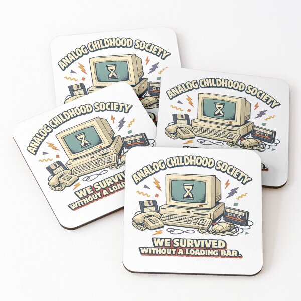 Item preview, Analog Childhood Society – Funny Retro 90s Computer Nostalgia designed and sold by Concrete Coffee Studio.