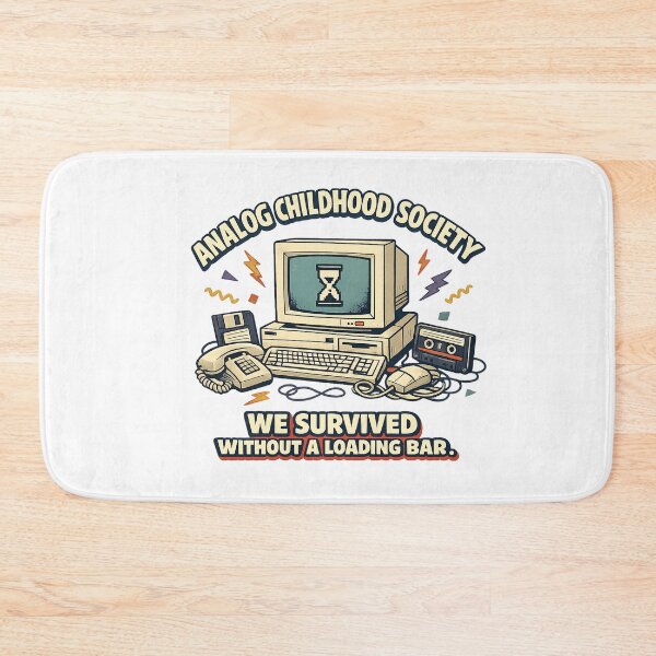 Item preview, Analog Childhood Society – Funny Retro 90s Computer Nostalgia designed and sold by Concrete Coffee Studio.