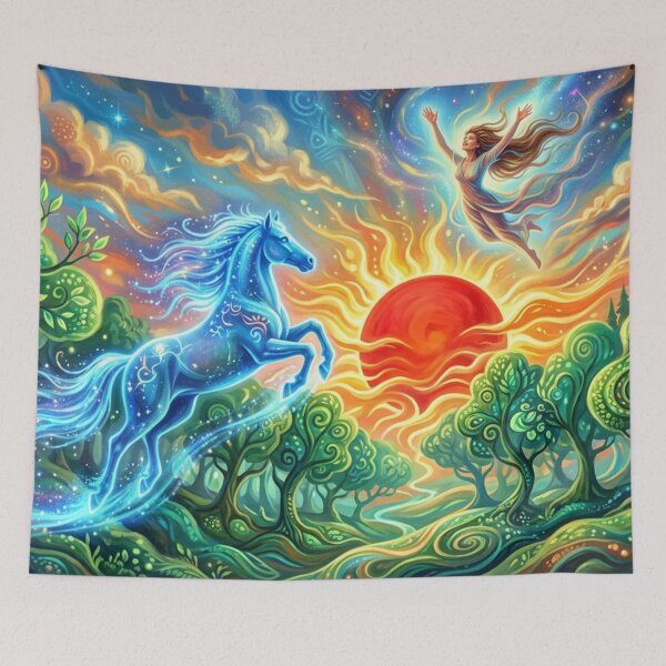 Item preview, Cosmic dance in nature designed and sold by Sigtrix.
