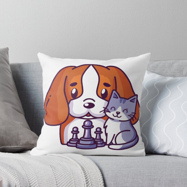 Item preview, Cat and Dog Happy Paw Friends designed and sold by Charonde.